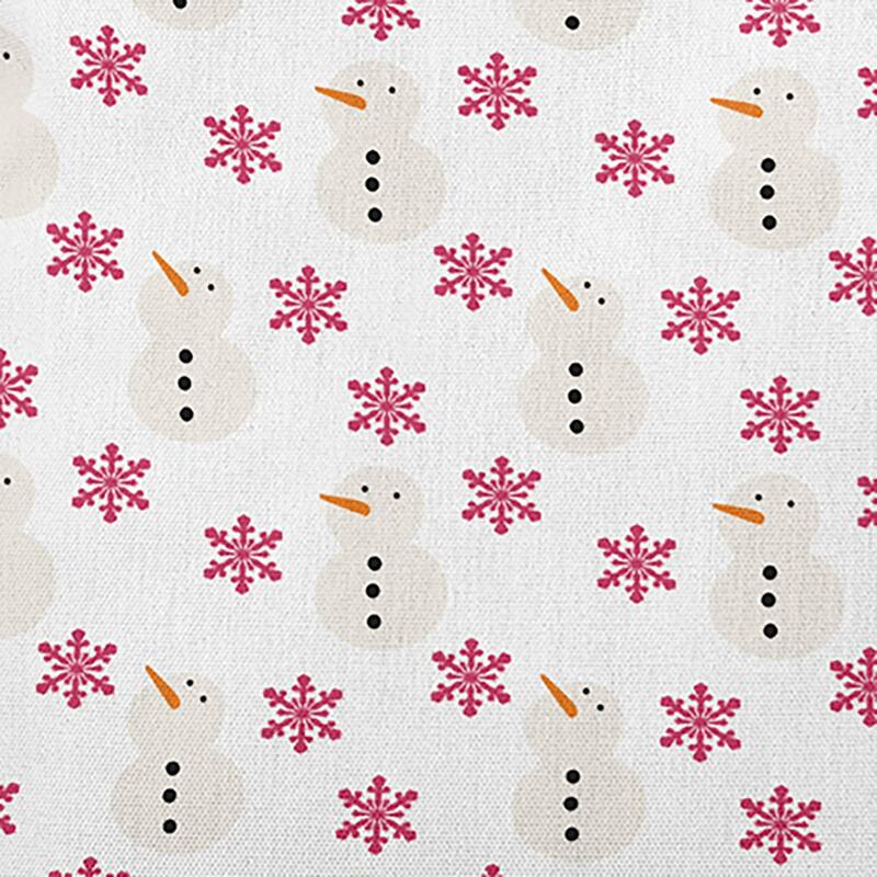 Snow Men In Snowstorm Accent Pillow