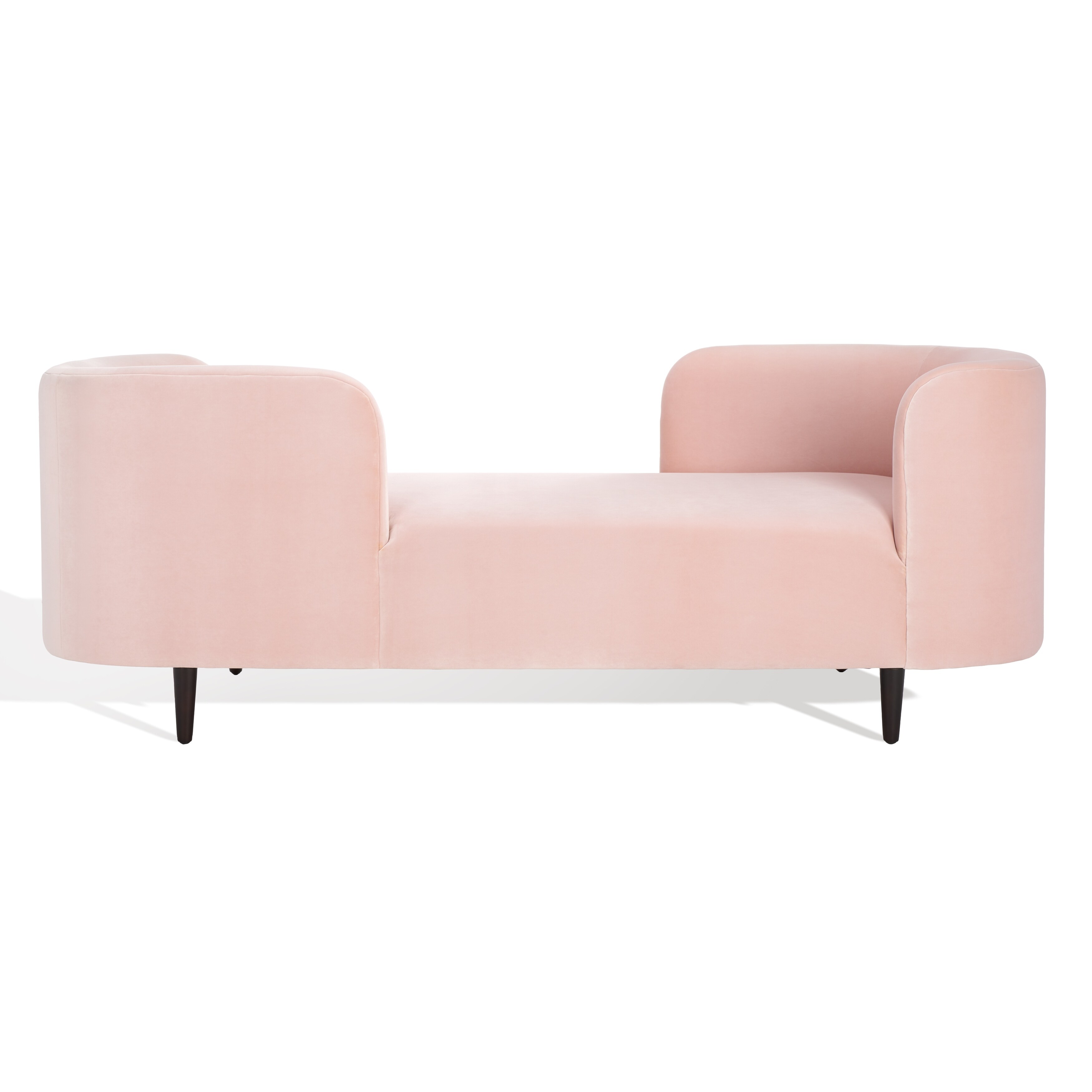 SAFAVIEH Couture Frieda Tete-a-Tete Chaise Chair (Fully Assembled