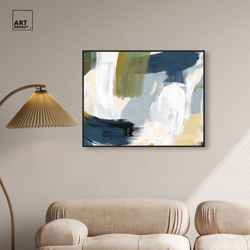 Moss Layers II Canvas by Art Remedy
