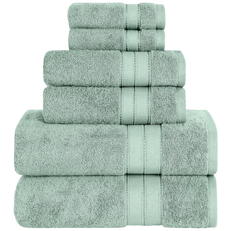 Modern Threads 6-Piece SpunLoft Towel Set