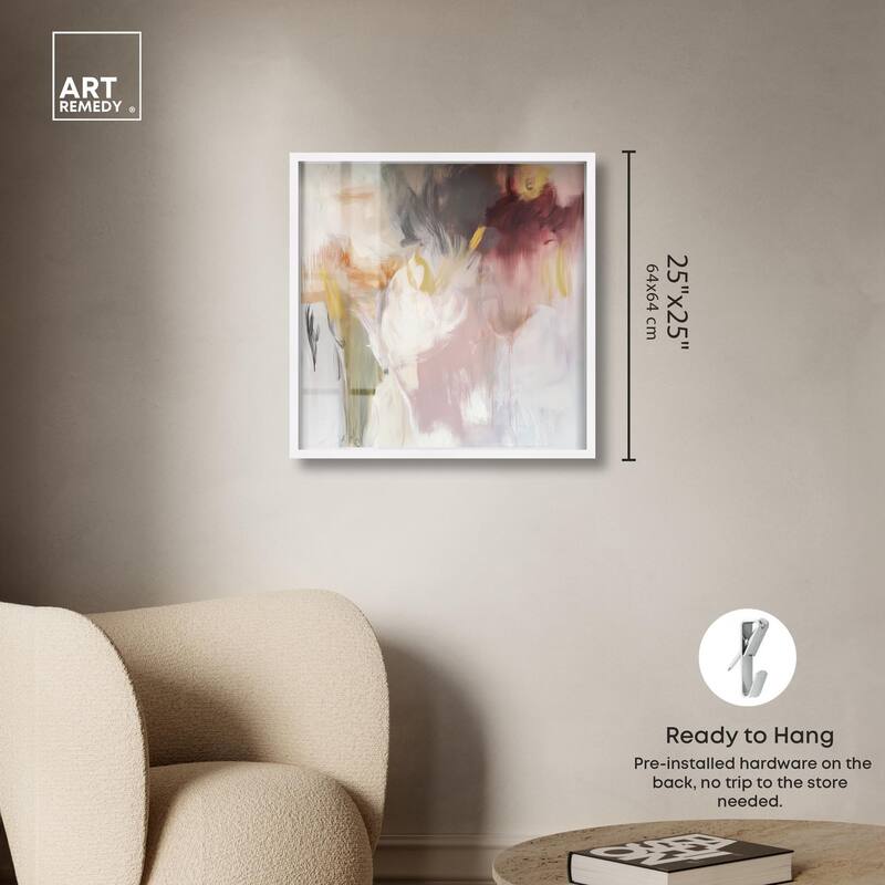 Painterly Energy Shadowbox by Art Remedy