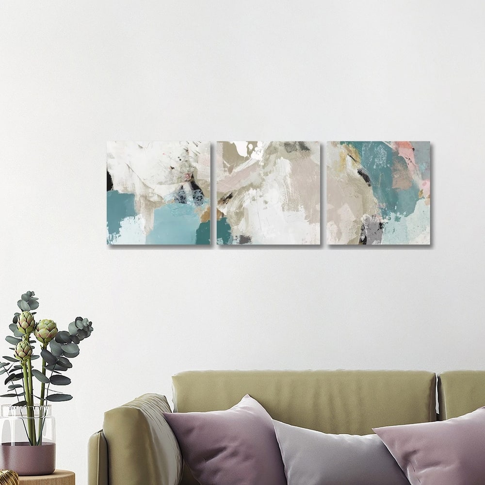 iCanvas "Abstract Dream I" by Isabelle Z 3-Piece Canvas Wall Art Set