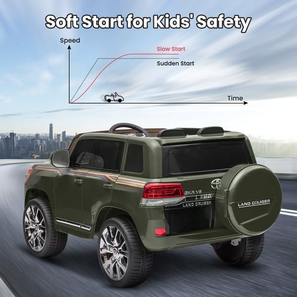 12V Kids Ride On Car Truck with Parent Remote Control and 2 Seat