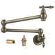 preview thumbnail 44 of 59, WOWOW Wall Mounted Pot Filler Faucet with Double Joints Antique Bronze