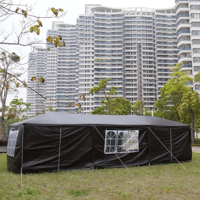 Outdoor Waterproof Party Tent with 8 Removable Sidewalls