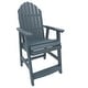 preview thumbnail 34 of 62, Highwood Commercial 3-Piece Adirondack 36" Bistro Counter Height Dining Set