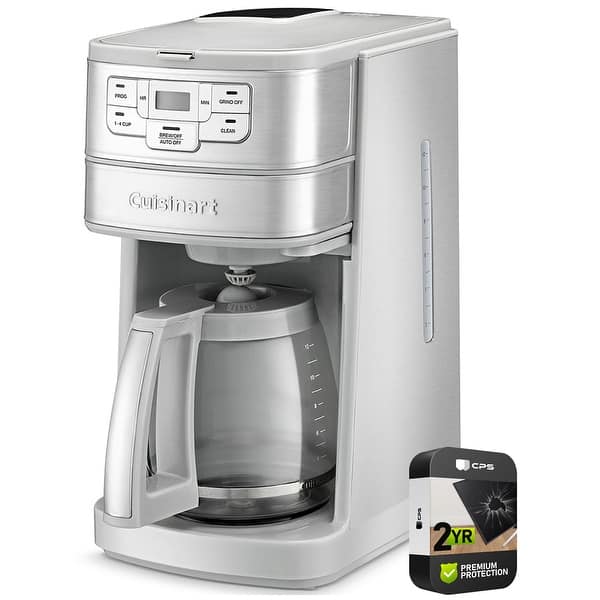Cuisinart Automatic Grind and 12Cup Coffeemaker with 2 Year Warranty