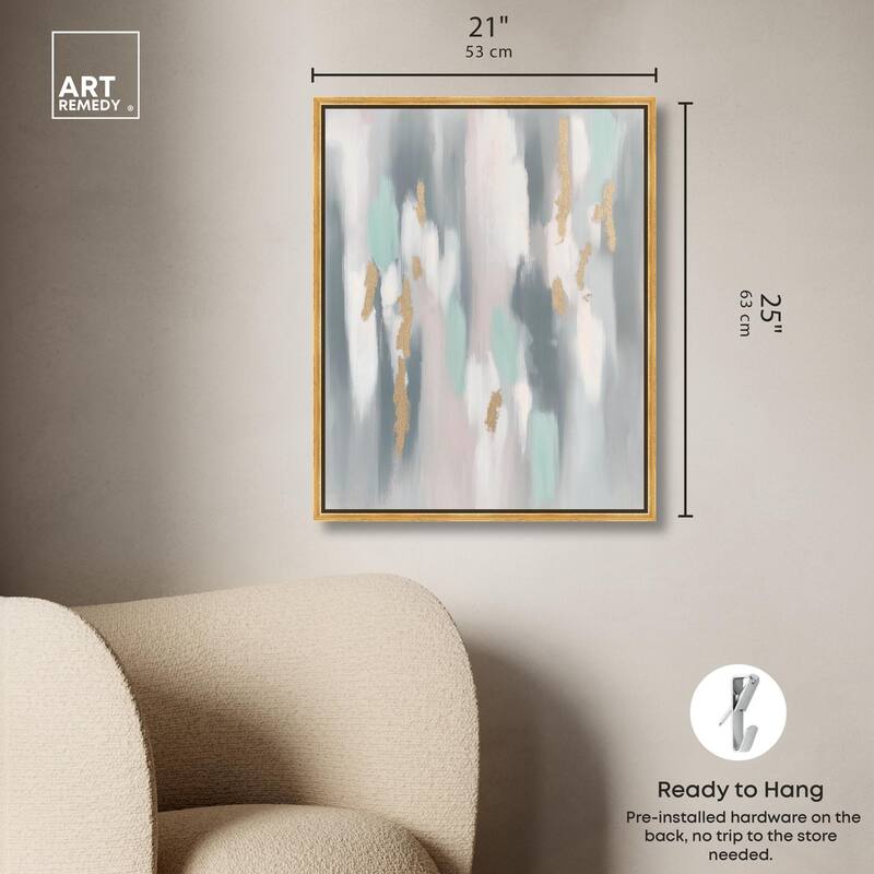 Luminous Veins Canvas by Art Remedy
