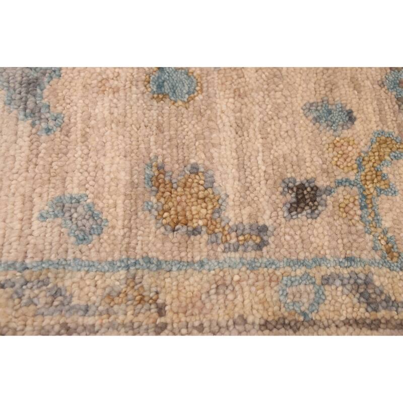 ECARPETGALLERY Hand-knotted Jules Serapi Taupe Wool Rug - 7'10 x 9'10