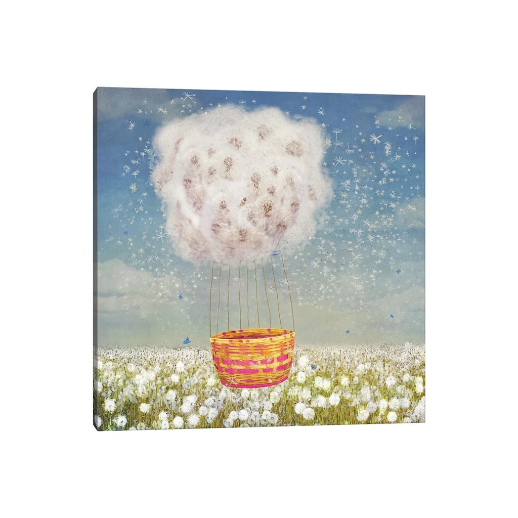 iCanvas "Illustration Art Of Balloon In Form Of Dandelions" by natamc Canvas Print