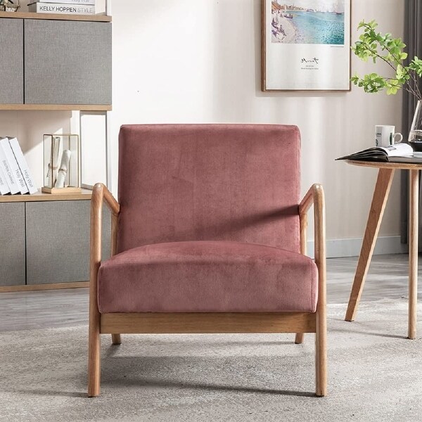 Wide velvet armchair sale