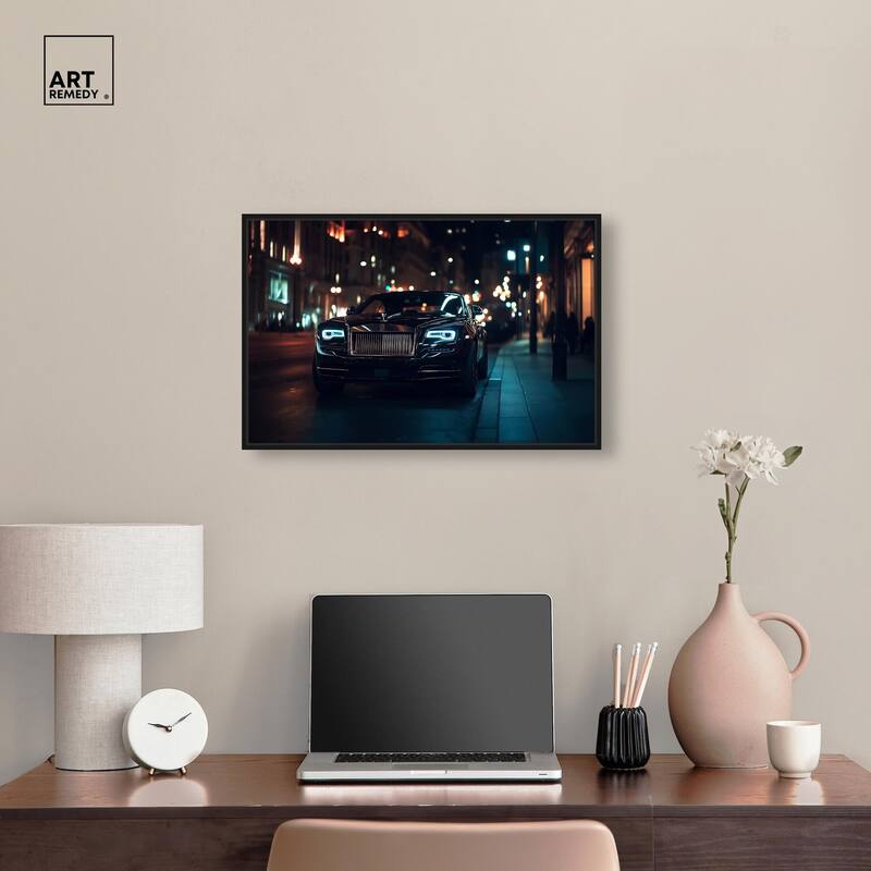 Phantom's Gleam Canvas by Art Remedy