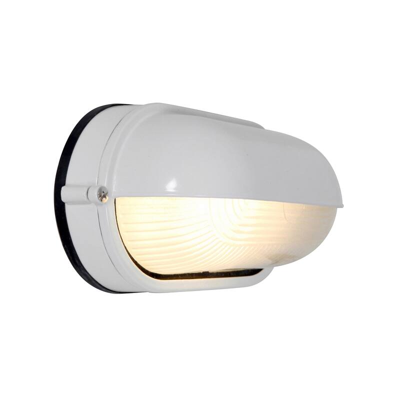 Access Lighting Nauticus - Wet Location Bulkhead - Frosted Glass Shade