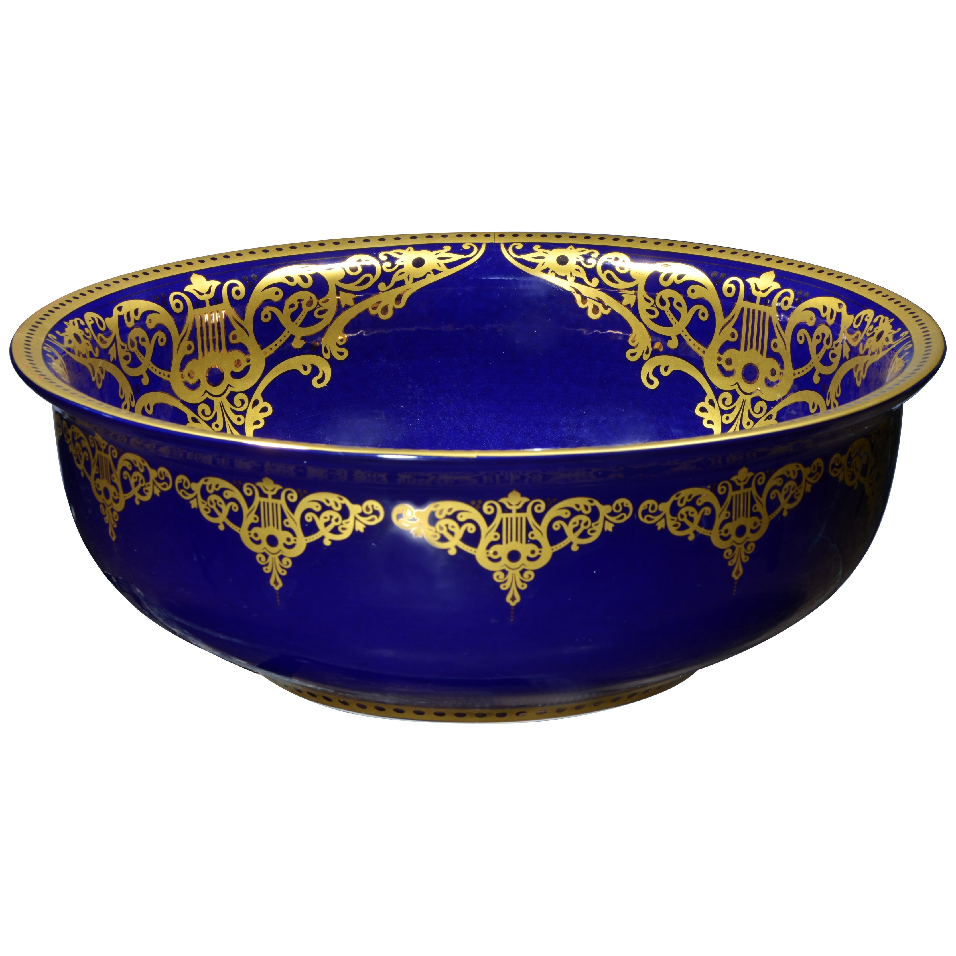 Sauano Series Vessel Sink in Royal Blue - Bed Bath & Beyond