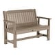 preview thumbnail 38 of 61, The Sequoia Professional Commercial Grade Exeter 4 Foot Garden Bench Woodland Brown