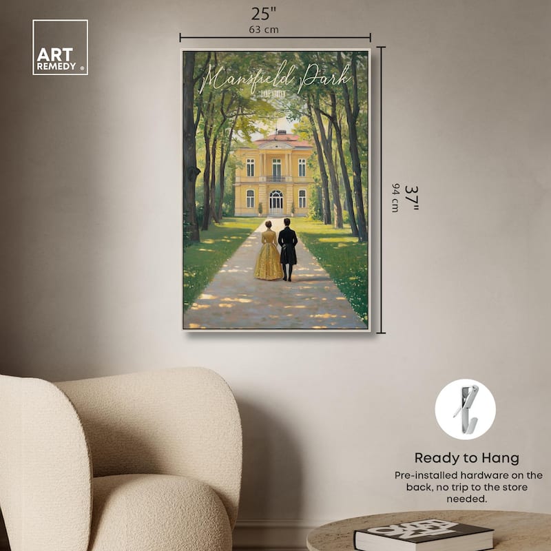 Mansfield Park Canvas by Art Remedy