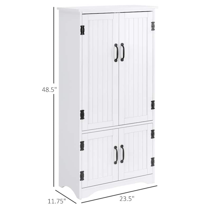 Farmhouse Kitchen Pantry Floor Storage Cabinet