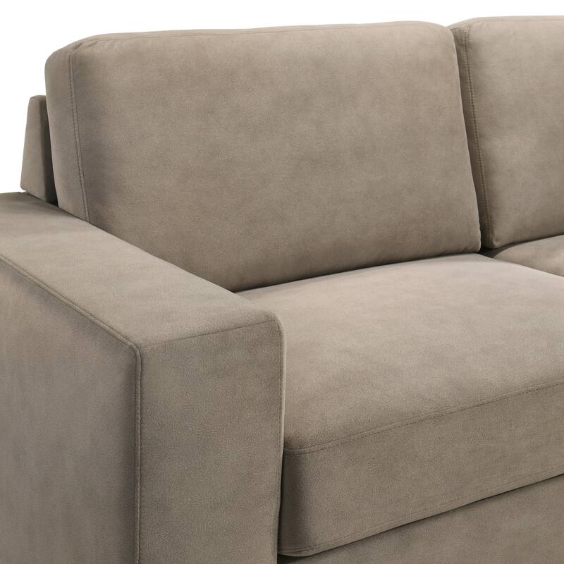 Yvonne 79" Modern Sofa Loveseat, Upholstered Couch with Removable Cushions