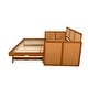 preview thumbnail 6 of 24, Somette Abaco Daybed with Pop-Up in Honey Includes Mattresses