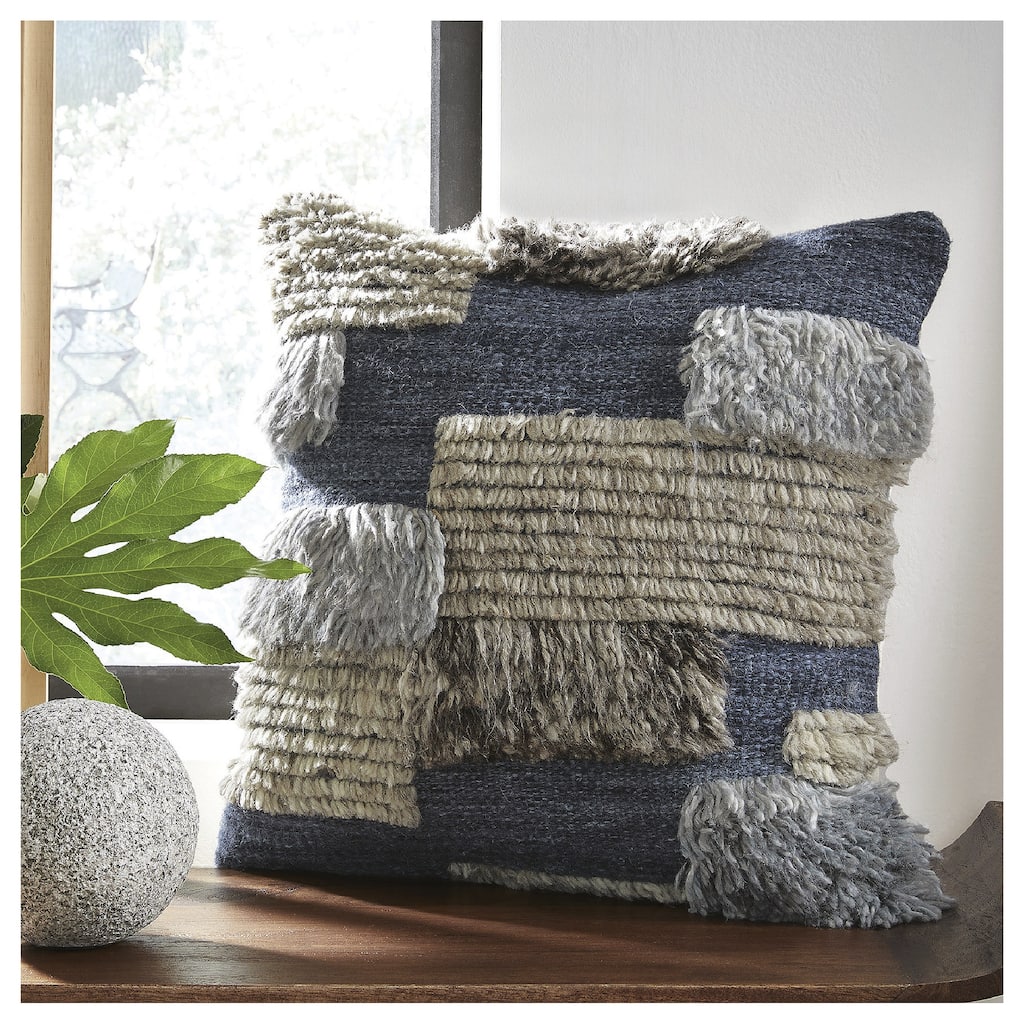 Signature Design by Ashley Gibbend Blue/Gray Pillow (Set of 4)