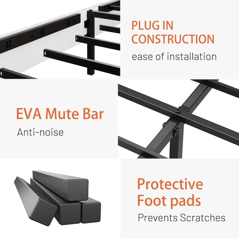 Rustic Farmhouse Bed Frame with Storage Headboard, LED Lights, and Built-in Charging Station