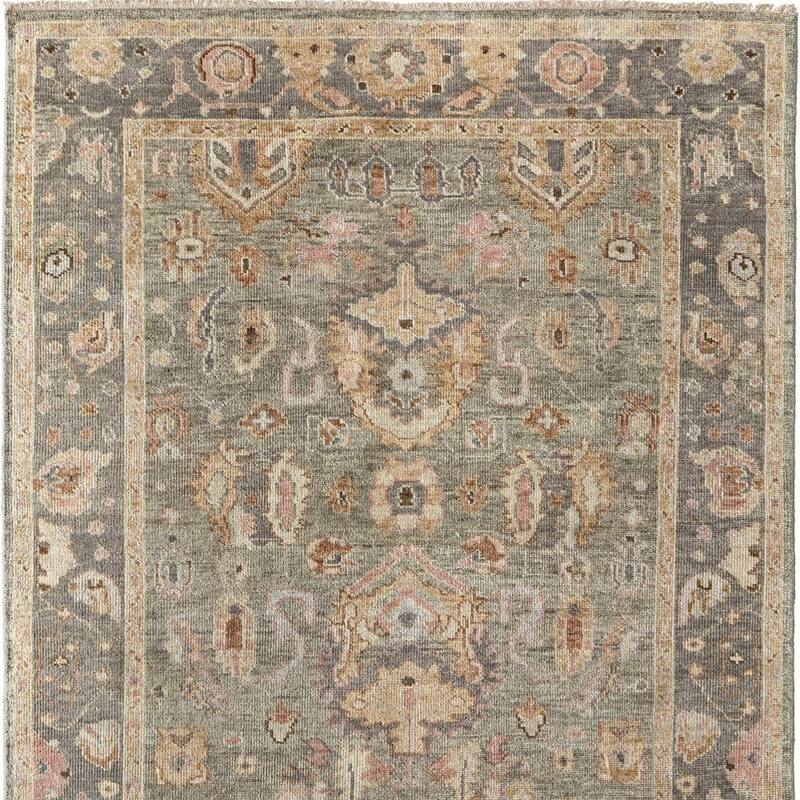 HomeRoots Oriental Traditional Rectangle Area Rug - 162.00 in. x 114.00 in. x 0.28 in.