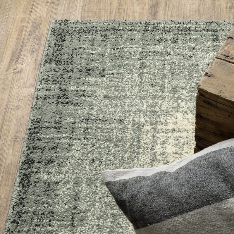 Style Haven Salinas Industrial Abstract Grey/ Beige Indoor Area Rug