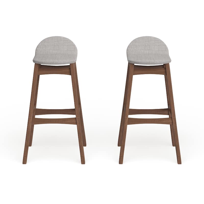 Simple Living Axel Mid-century Modern 30-inch Bar Stool (Set of 2)