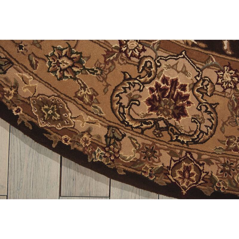 Nourison Hand-tufted Traditional Persian Wool Silk Area Rug