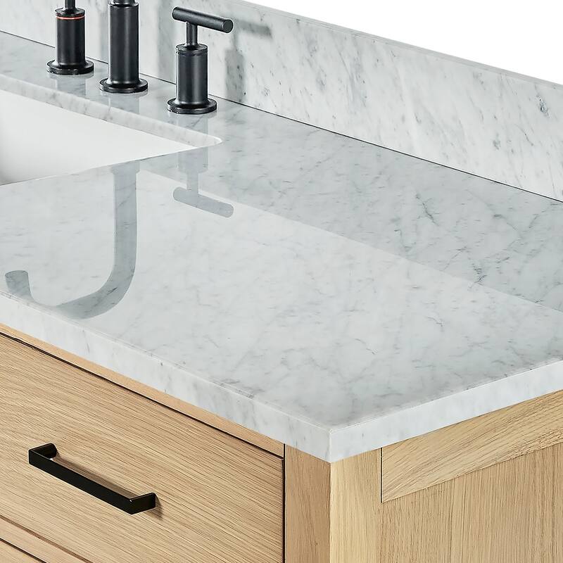 Ariel A067SCW2RVO Cambridge 67" Free Standing Single Basin Vanity Set