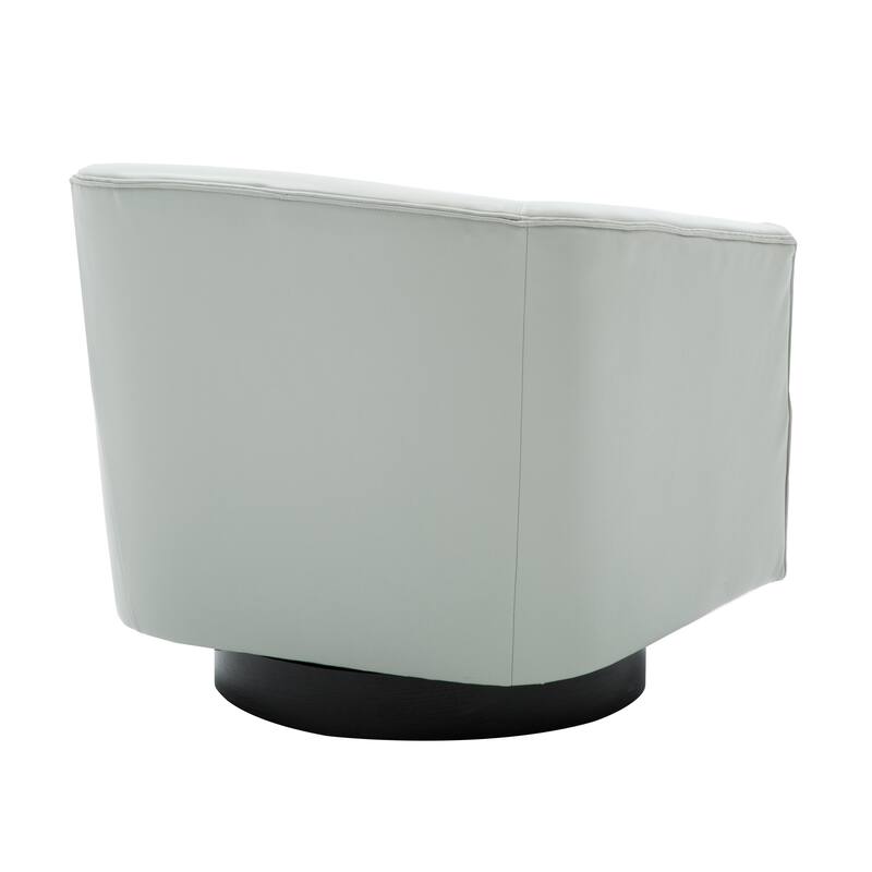 Garland Wood Base Swivel Chair For Living Room