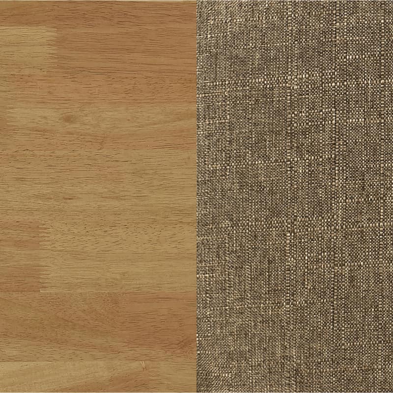 Elowen Light Walnut Wood Dining Side Chair (Set of 2)
