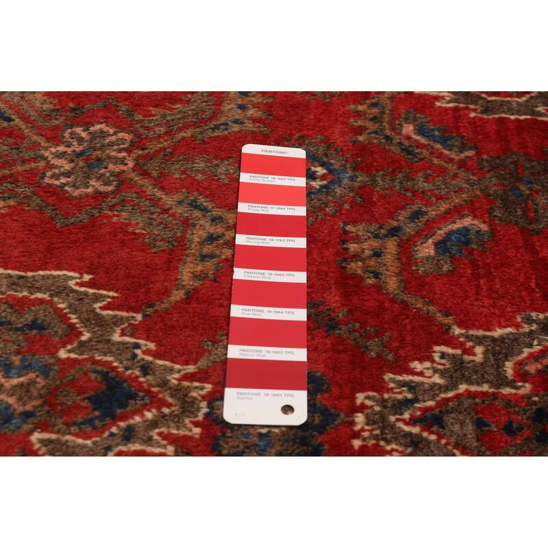 Konya Anatolian Red Rug 5'1" x 6'11" - 5'1 x 6'11
