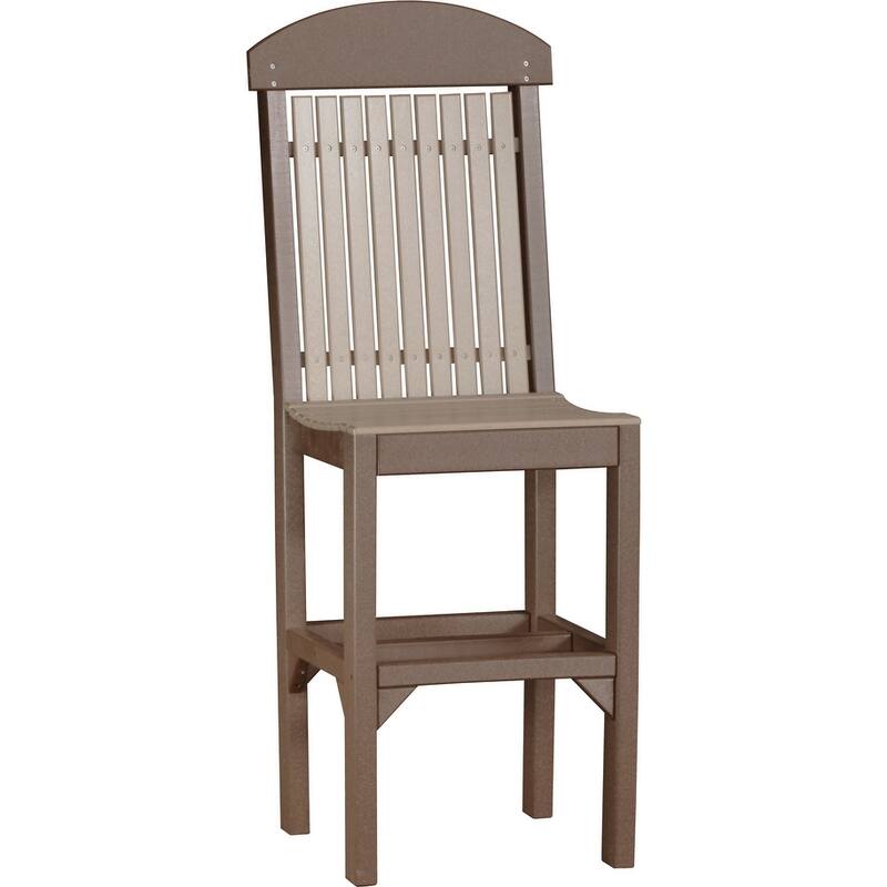 Poly Lumber Round Dining Table Set with Regular Chairs