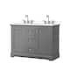 Option Dark Gray / Giotto Quartz Top / Polished Chrome