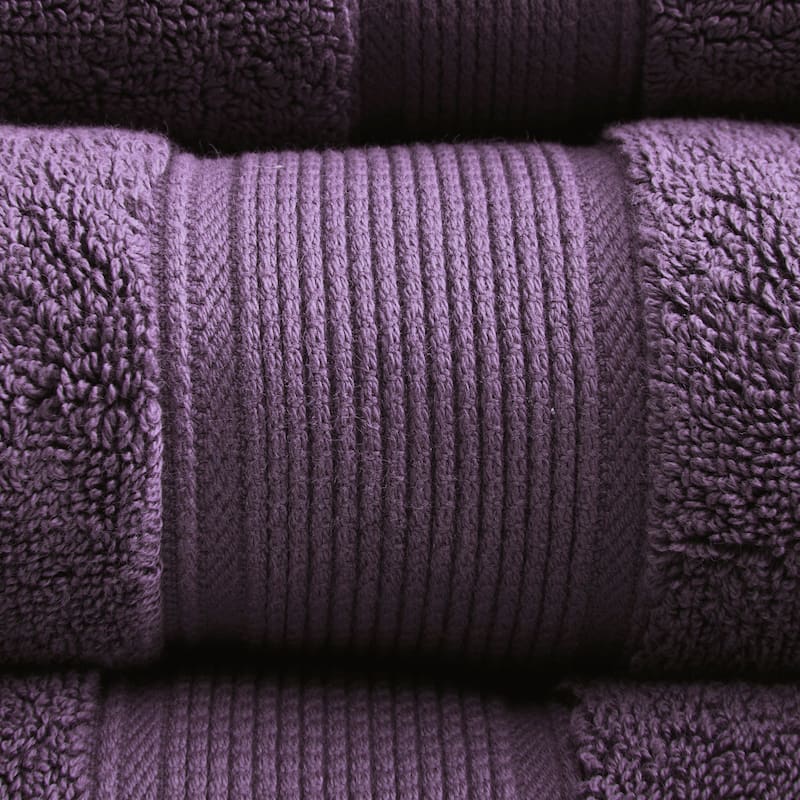 Madison Park Signature Cotton 8-piece Antimicrobial Towel Set
