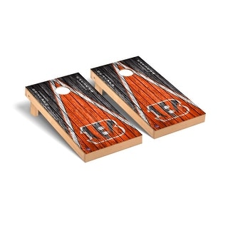 Cincinnati Bengals NFL Football Triangle Cornhole Board Set