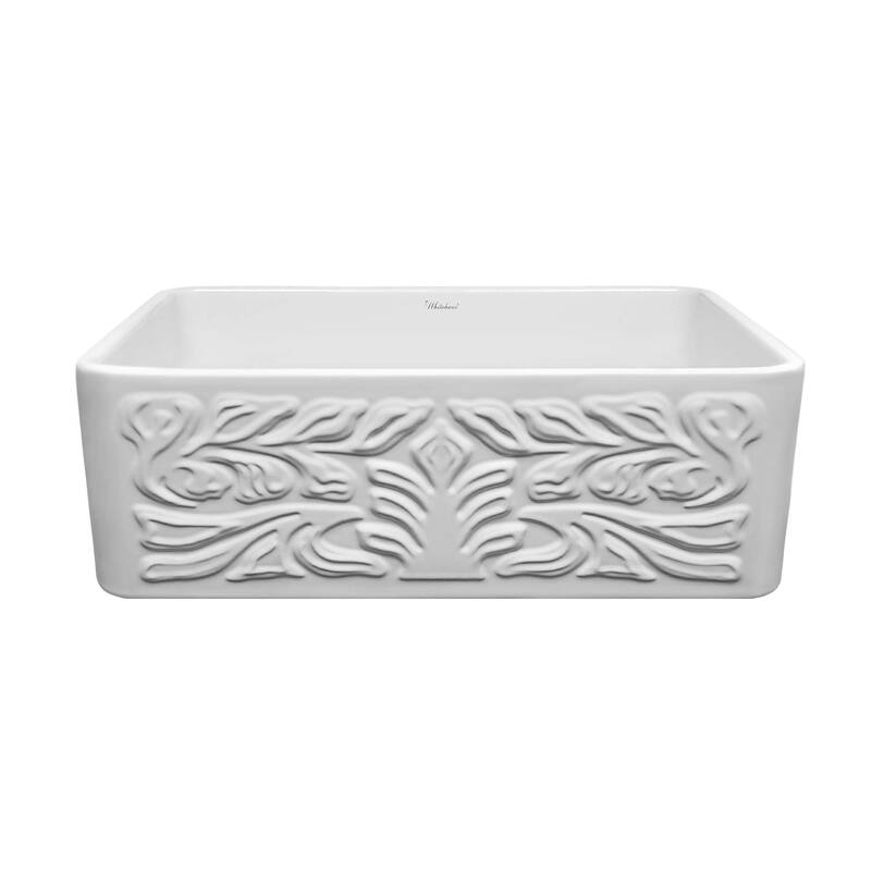 Whitehaus Collection Fireclay Reversible Sink