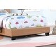preview thumbnail 19 of 18, Sheep Design Upholstered Twin Size Platform Bed for Kids, with Slatted Bed Base, Stability and Sturdiness