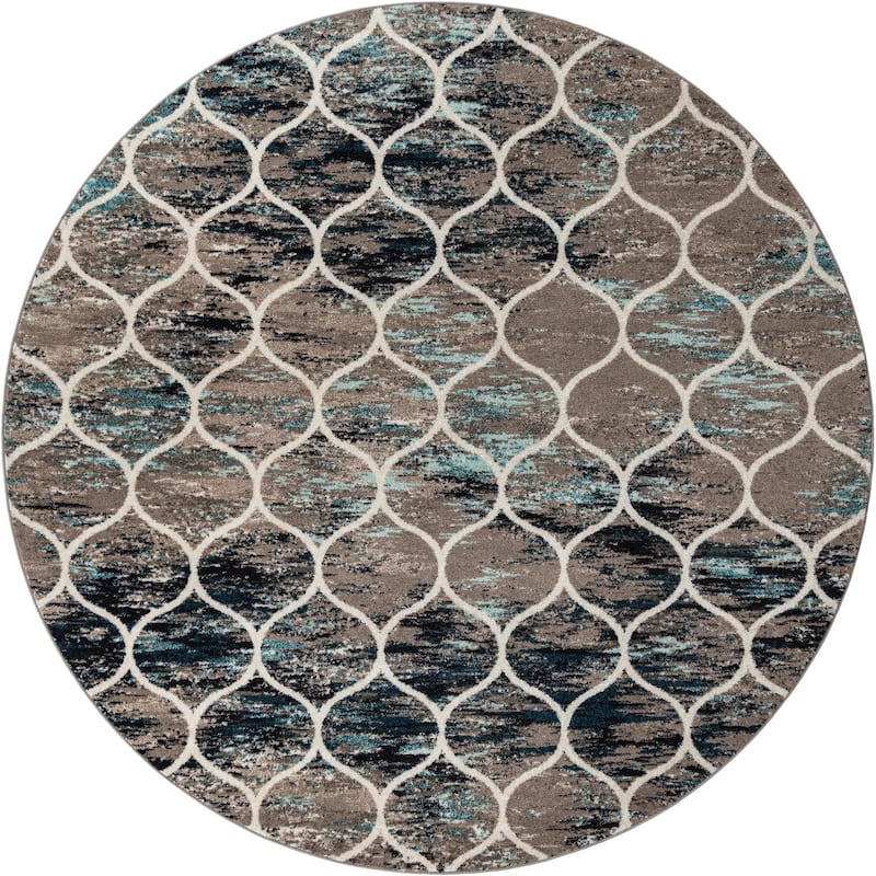 Contemporary Rosilan Collection Area Rug
