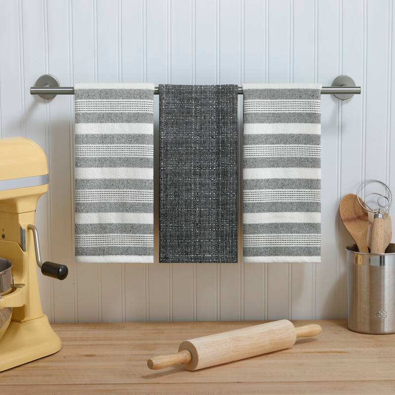 Izod Chester 3-Piece Kitchen Towel Set