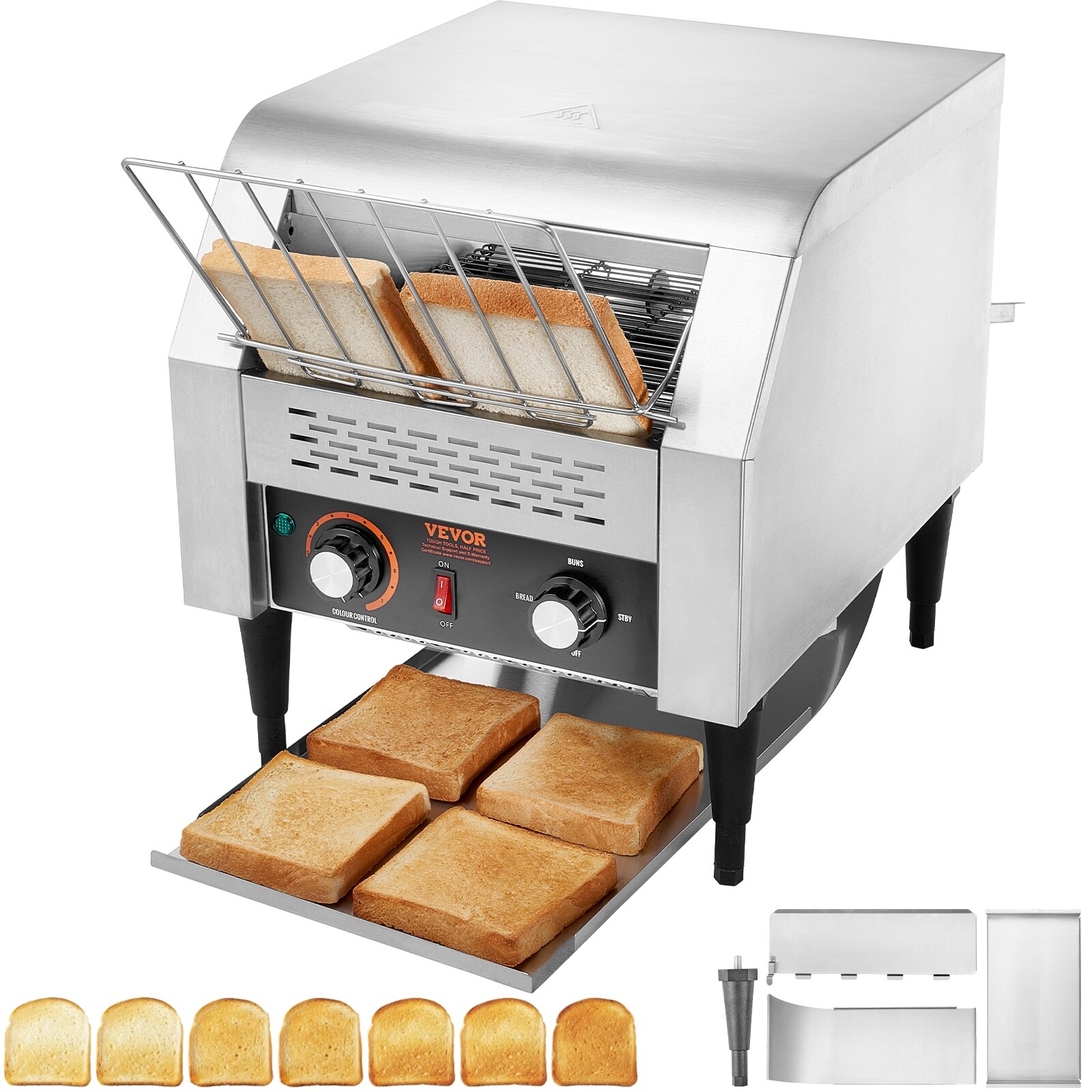 Commercial outlet bagel toaster