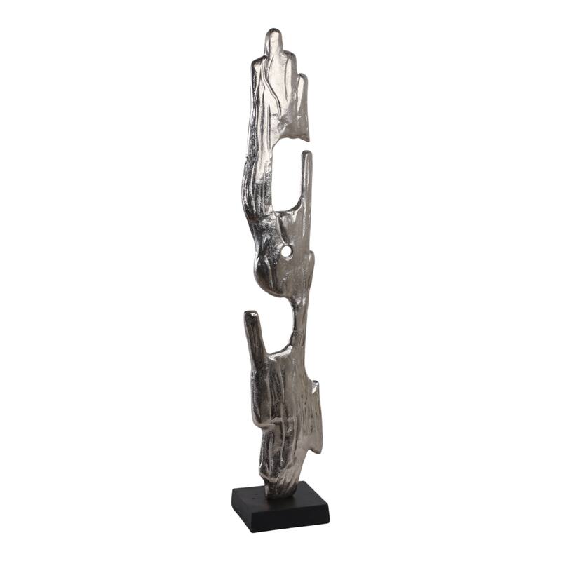 Metal Acrylic Sculpture Post Modern Decorative Figurine for Home Decor