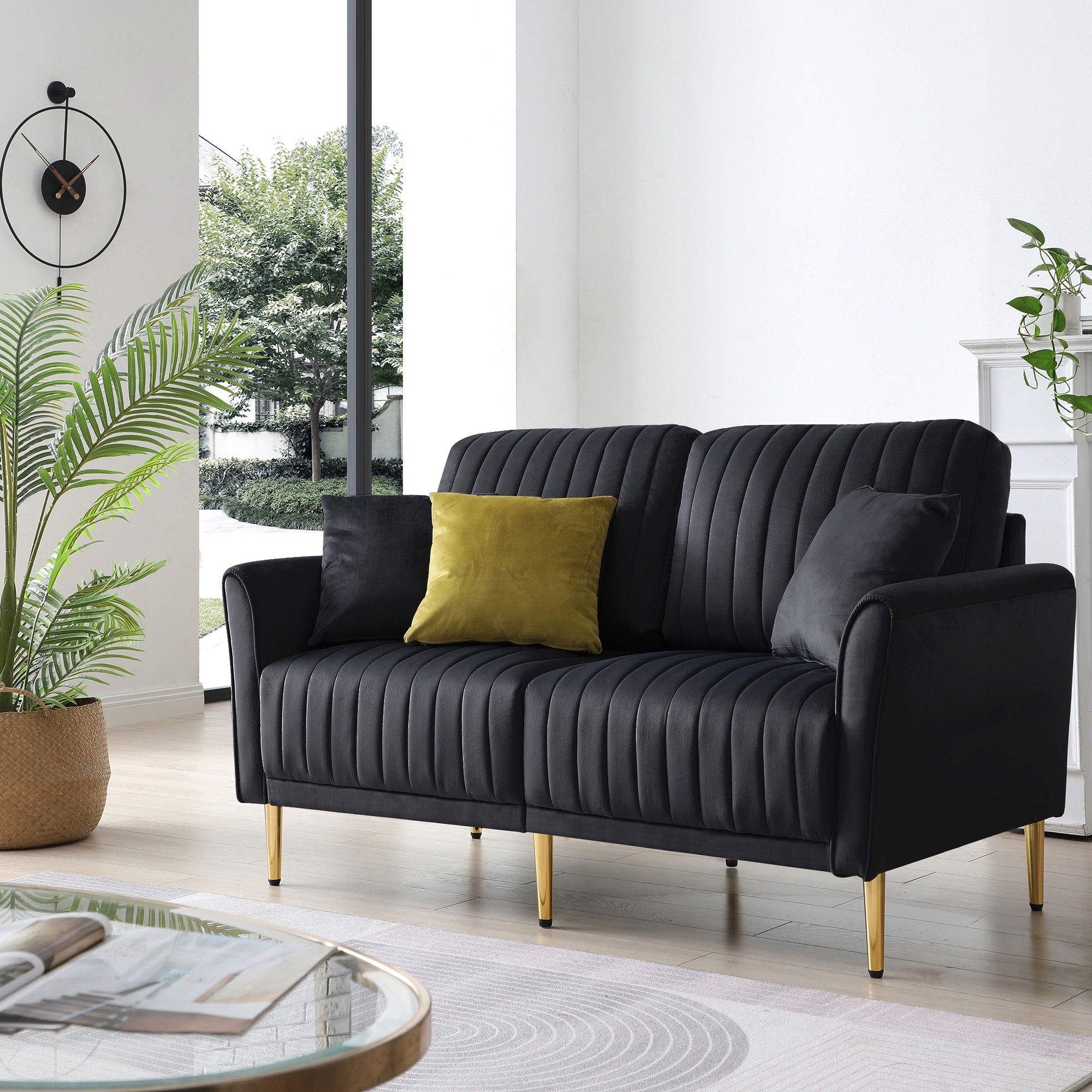 Round online arm loveseat
