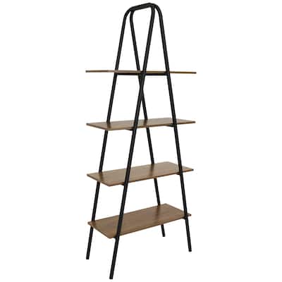 Industrial Style Ladder Bookshelf