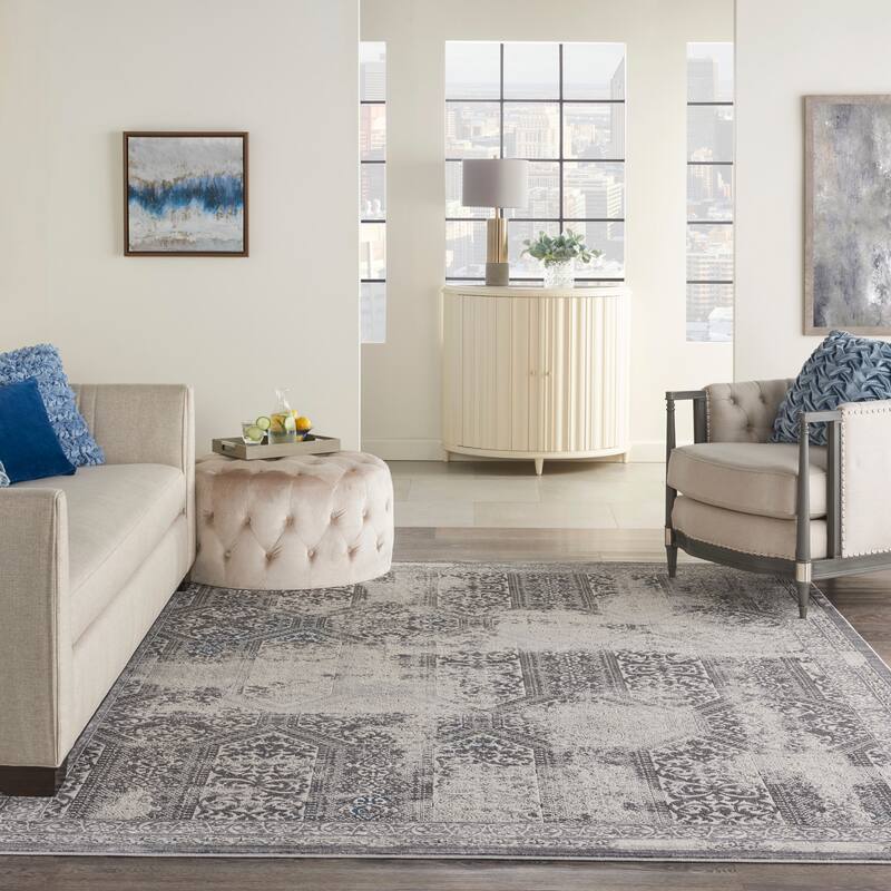 Grand Expressions Classic Border Area Rug
