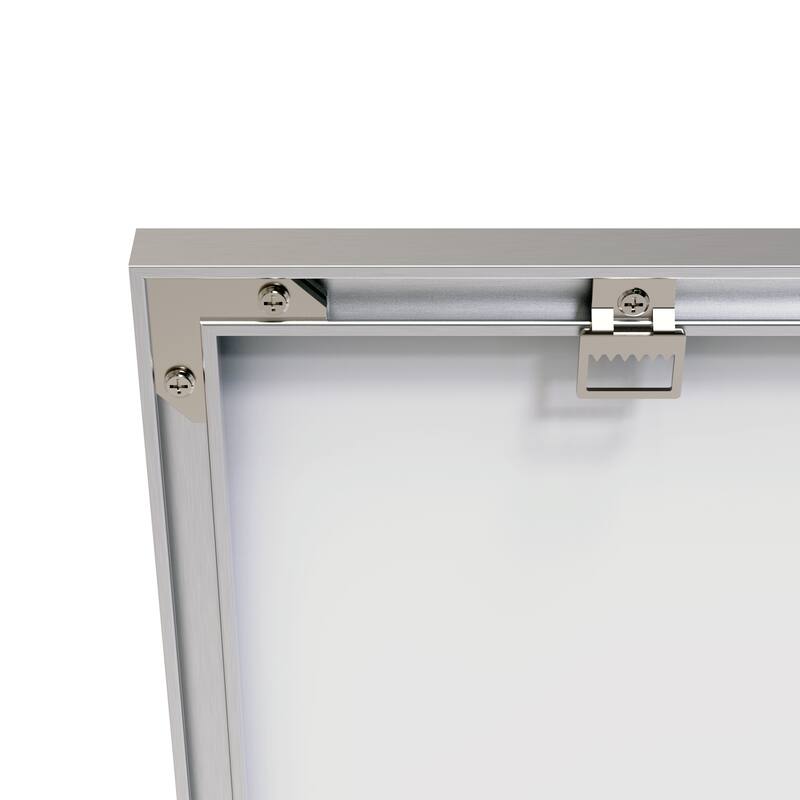 60"x36"Oversized Modern Rectangle Bathroom Mirror with Frame Vertical or Horizontal Wall Mounted mirror with Aluminum Frame