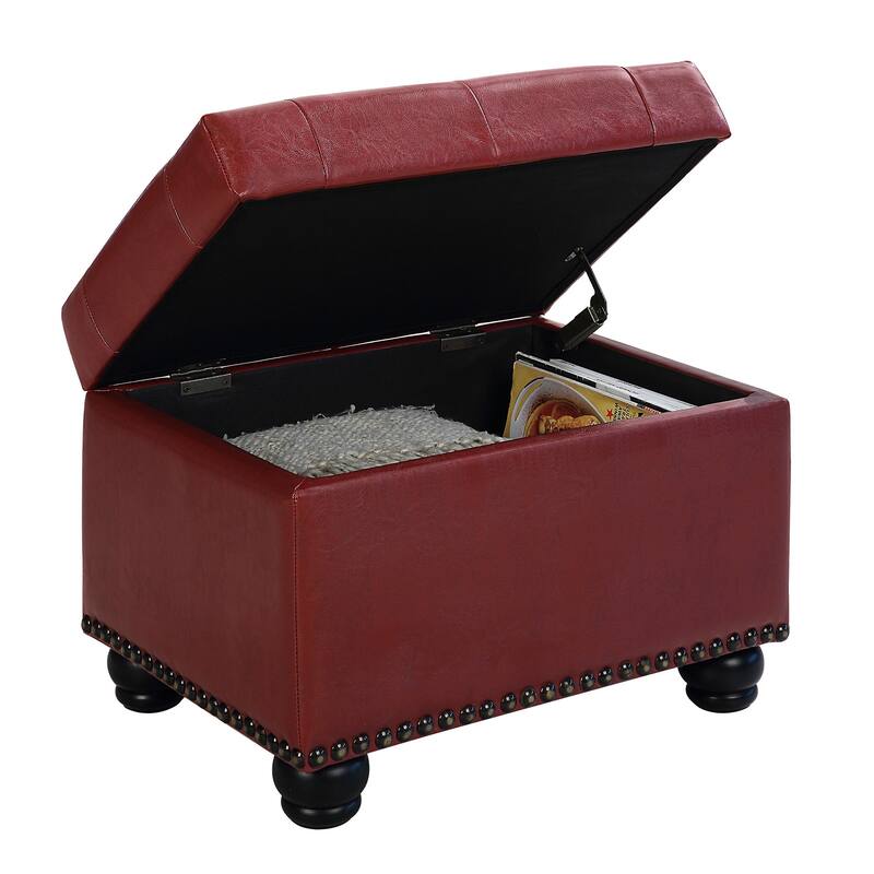 Convenience Concepts Designs4Comfort 5th Avenue Storage Ottoman