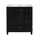 preview thumbnail 29 of 134, Christopher Knight Home 30" Stylish and Functional Bathroom Vanity with Sink
