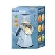 preview thumbnail 1 of 5, NutriSlicer Vegetable Slicer Cheese Grater Potato Slicer Salad Chopper with Suction Base Light Blue